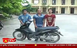 CAH Mê Linh bắt giữ 3 đối tượng cướp xe ôm